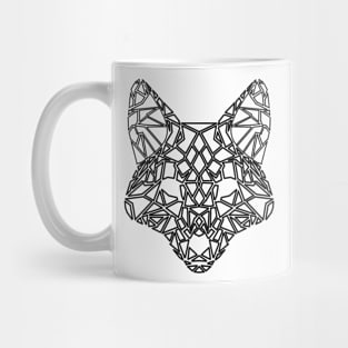 Geometric Fox Mug